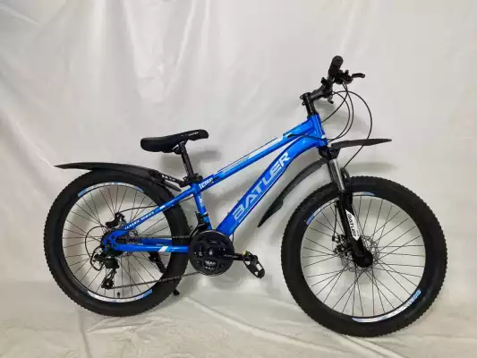 Велосипед подростковый спортивный Batler TC150, 24д бело-синий